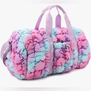 Miss Gwens OMG accessories Quilted Scrunchies Ombré Large- NWT